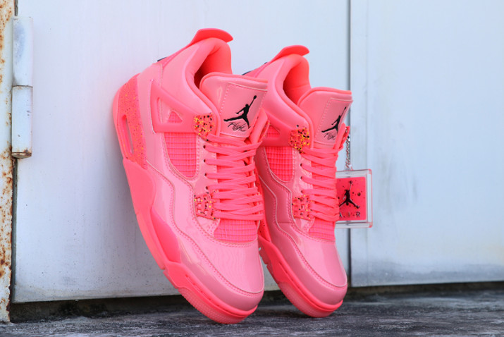 2019 Air Jordan 4 NRG Hot Punch Shoes